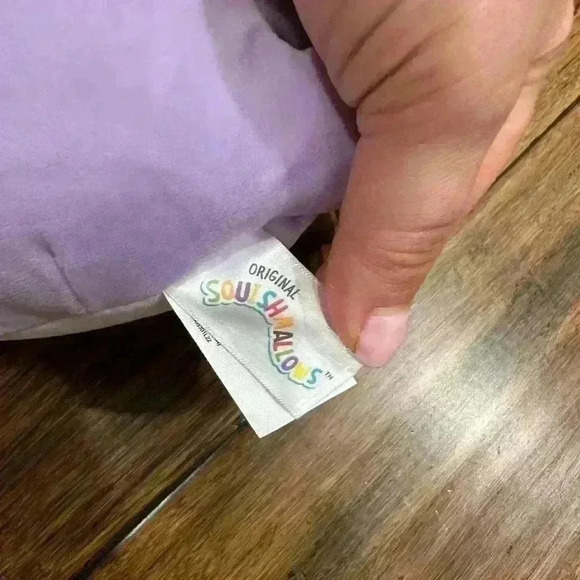 Squishmallow deep sea squad - Monica the purple axolotl 8” fish plush BNWT - Picture 4 of 4